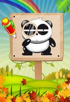 Panda - Coloring book imagem de tela 3