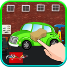 Kids Car Mechanic Workshop 3D icon