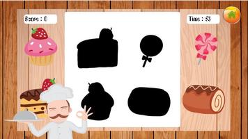 Food puzzles for kids free. captura de pantalla 1