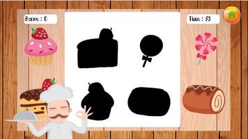 Food puzzles for kids free. تصوير الشاشة 1