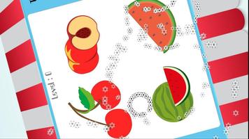 Fruits puzzles for kids free screenshot 2