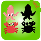 Sea Animal Puzzles Kids Game أيقونة