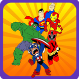 Puzzle SuperHero Kids Learning