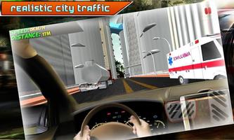 Driving in Car Racing 3D capture d'écran 1