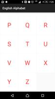 English Alphabet ภาพหน้าจอ 1