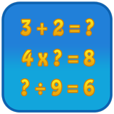 Komik Çocuklar Matematik Oyunları simgesi