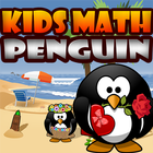 Kids Math Penguin Zeichen