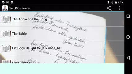 besten Kinder Gedichte APK Herunterladen