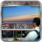 Pilot Airplane Driving Sim 3D icône