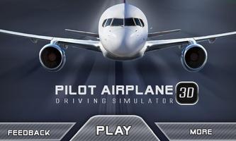 Pilot Airplane Driving Sim 3D capture d'écran 1