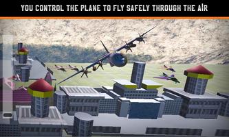 Pilot Airplane Driving Sim 3D capture d'écran 3