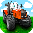 Kids Tractor driving games 图标