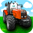 Kids Tractor driving games آئیکن