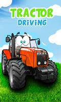 Kids Tractor driving games پوسٹر