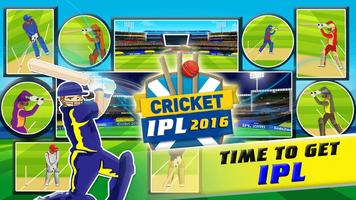 IPL Cricket 2016 Ekran Görüntüsü 1