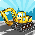 Cars and trucks for kids icon