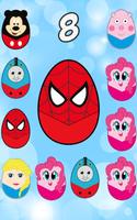 Surprise Eggs - Toys for Kids Plakat