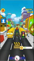 Boy Rush Run In  Road City скриншот 2