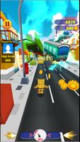 Boy Rush Run In  Road City скриншот 3