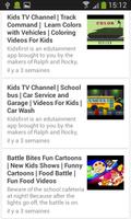 Kids Tv Channel - Cartoon Videos for Kids capture d'écran 3
