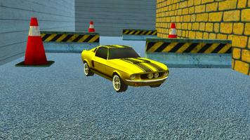 Voiture jouet rallye Affiche