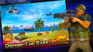 Gun Shoot War: Base Defense پوسٹر