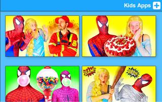 Superhero & Princess for Kids Cartaz