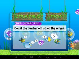 Counting Fish: Kids Math Game ภาพหน้าจอ 1