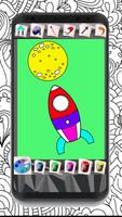 Astronout Coloring Book Pages screenshot 3