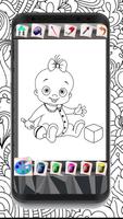 Baby Cute Coloring Books capture d'écran 2