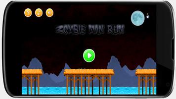 Zombie Man Run Ekran Görüntüsü 1