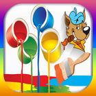 Color mix games for kids آئیکن
