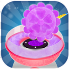 Rainbow Cotton Candy Maker Giant Flower candy game icon