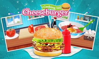 Cheeseburger: Food Chef Game Affiche