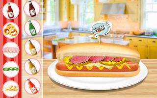 Hot Dog Maker: Food Chef Game capture d'écran 3