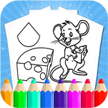 Coloring book animal