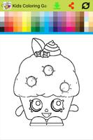 Kids Coloring Game For Shopkin 스크린샷 2