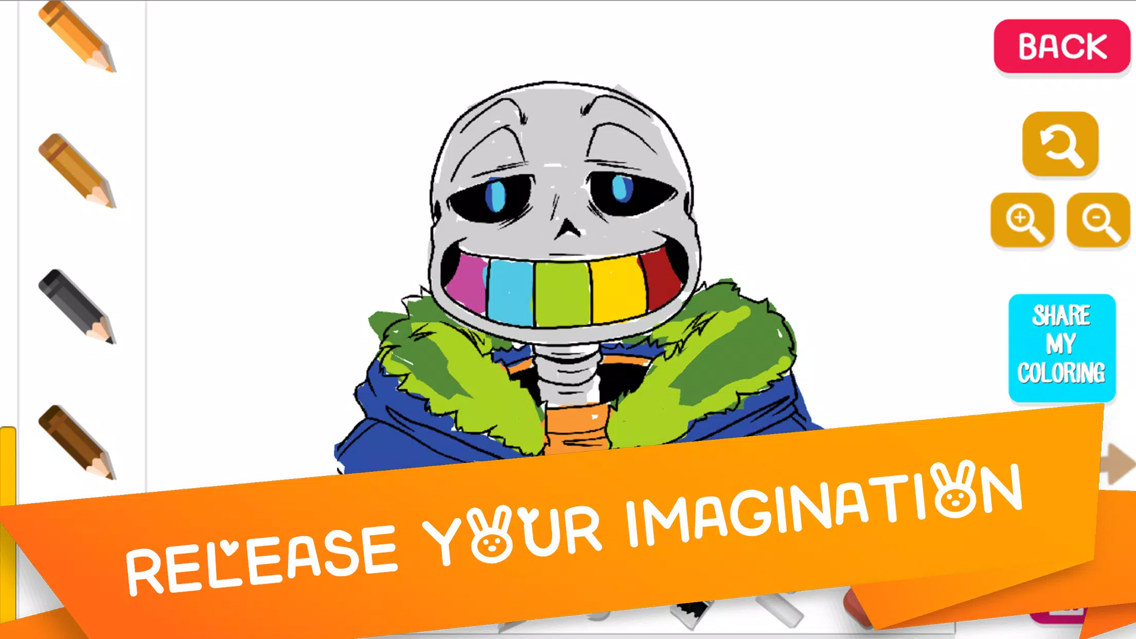 Sandbox Coloring by numbers For Sans Undertale APK voor Android
