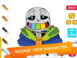 Coloring for Sans Undertale Screenshot 2