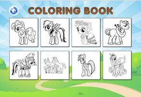 Pony Coloring for little kid screenshot 1