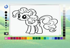 برنامه‌نما Pony Coloring for little kid عکس از صفحه