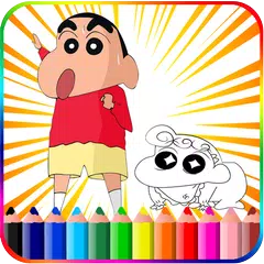 Shinchan Coloring Book