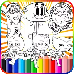 Cartoons Coloring Pages APK Herunterladen