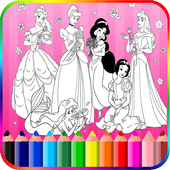  Herunterladen  Coloring Book Princess 