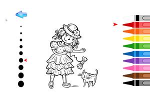 Kids Coloring Princesa imagem de tela 3