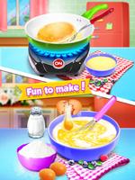 School Breakfast Pancake Food Maker Affiche