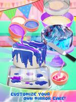 Galaxy Mirror Glaze Cake - Sweet Desserts Maker تصوير الشاشة 1