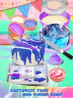 Galaxy Mirror Glaze Cake - Sweet Desserts Maker स्क्रीनशॉट 1