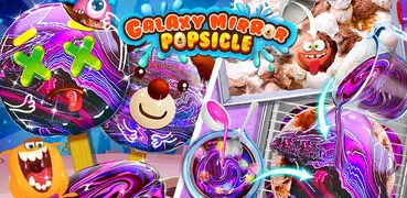 Galaxy Ice Pop - Ice Cream Popsicle Desserts