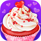 Red Velvet Cupcake - Date Night Sweet Desserts icône